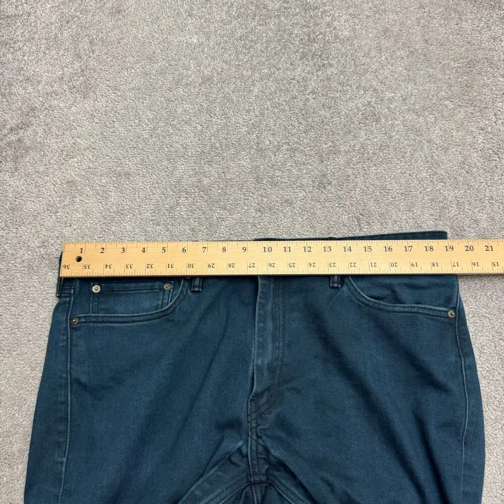 Levi’s 541 Athletic Fit Denim Jeans Men W38 L30 Blue Dark Wash Stretch Straight